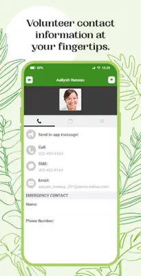 Bloomerang Volunteer android App screenshot 1